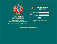 Tablet Screenshot of dir.huila.gov.co
